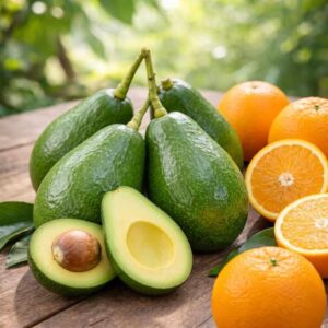 Aguacate y Naranja Ecológica